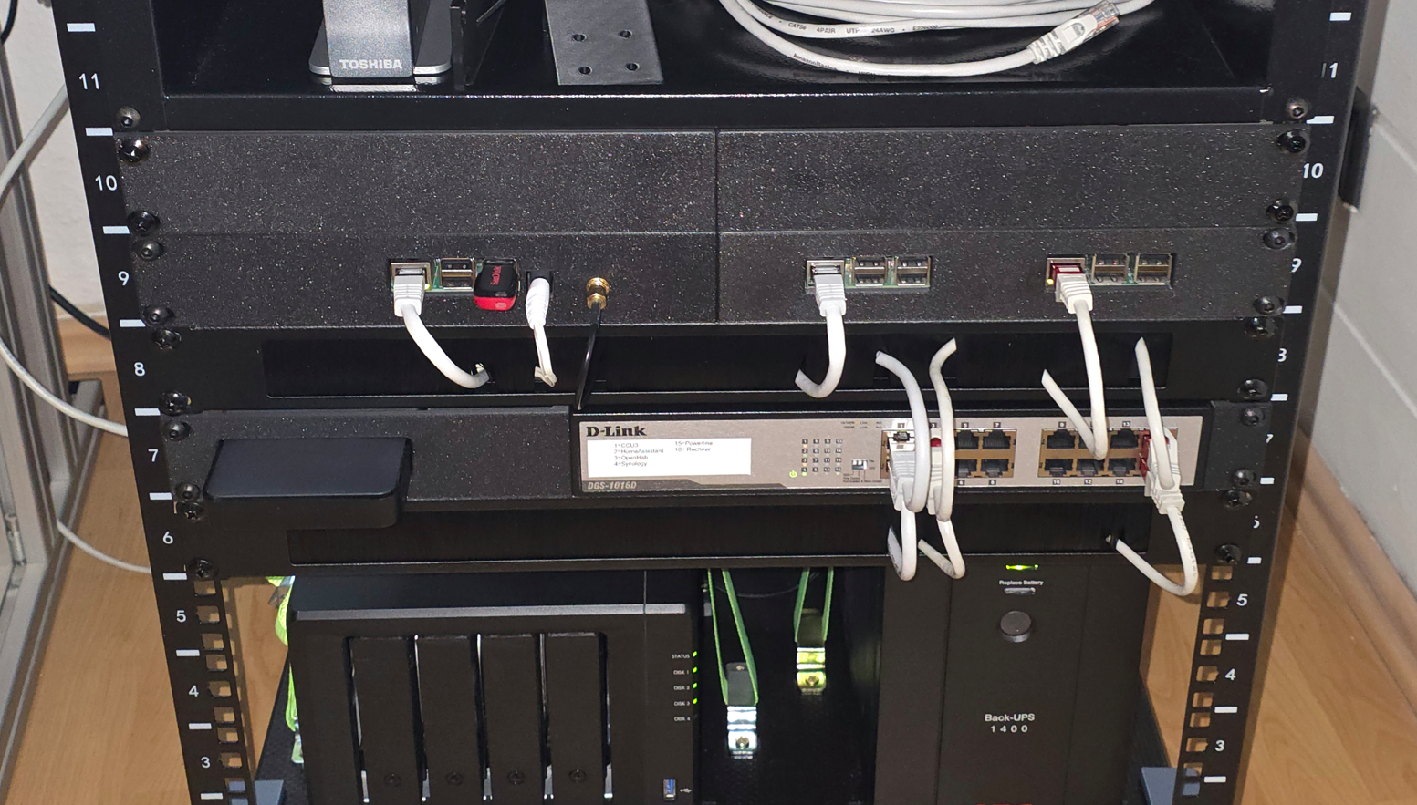 Homematic CCU3 19 Zoll Rack Mount