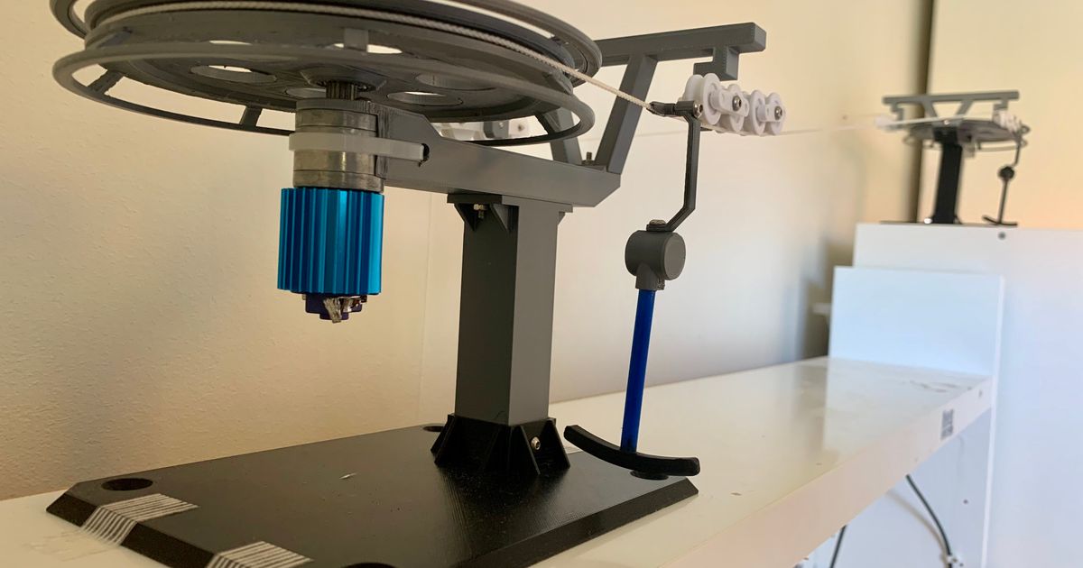 Working Model Ski Lift with Electric Motor by UppfinnarAXEL Download