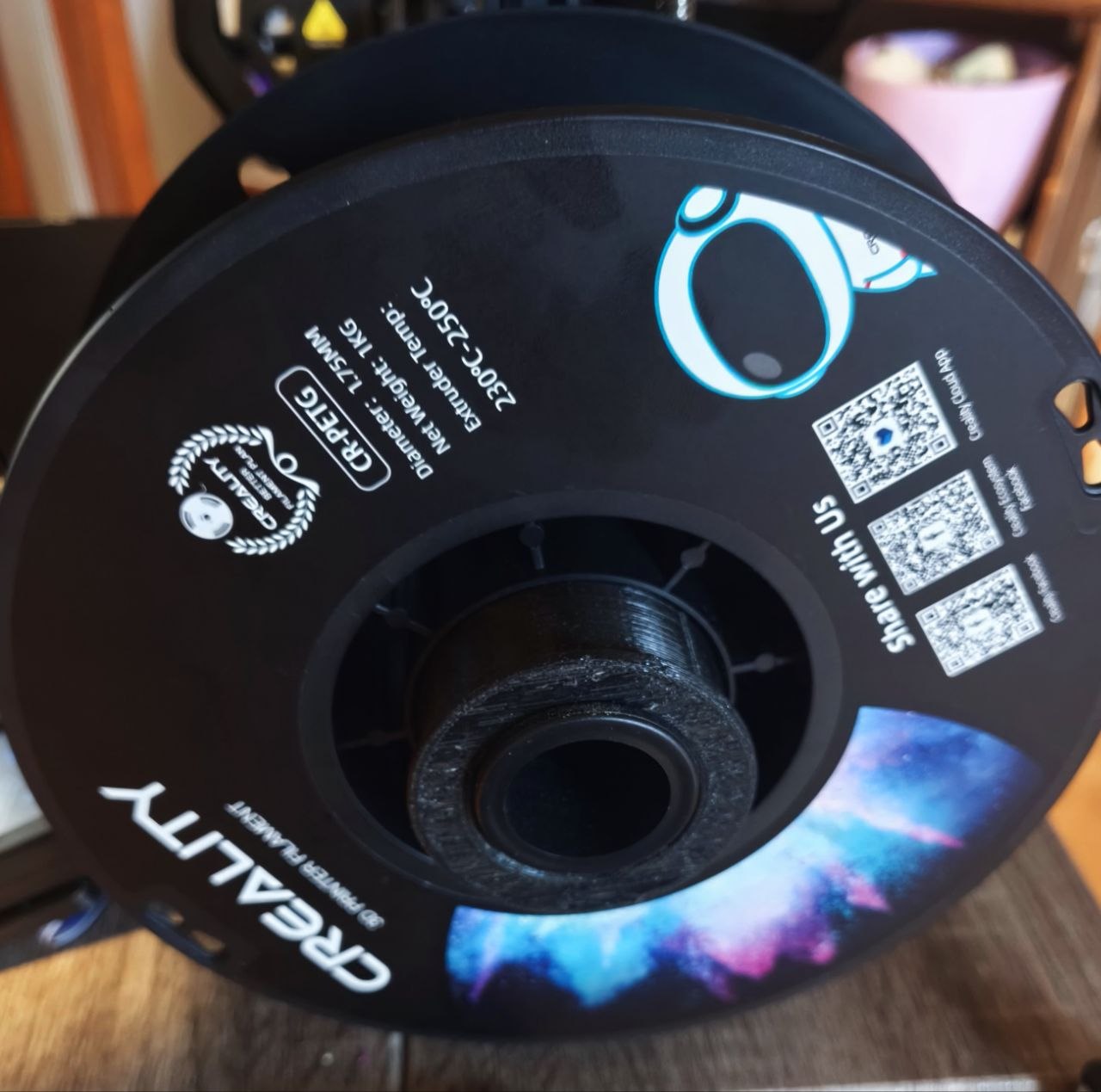 Filament spool reducer