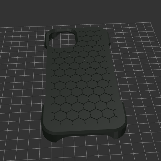 Miniatura 2 do modelo 3D Hexagonal Chain Mail Case iPhone 13