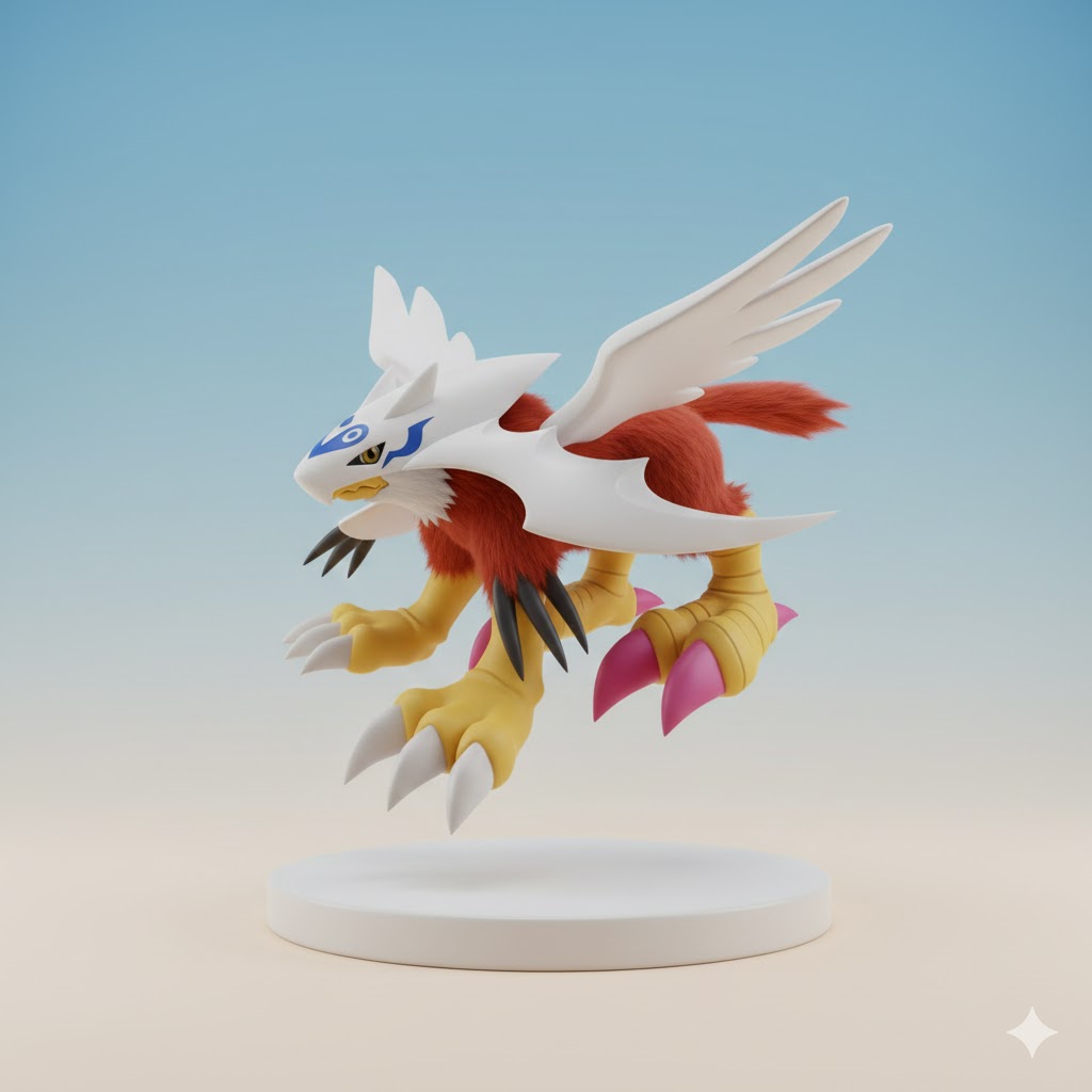 Holsmon Digimon Creature Model