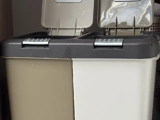 Trash bin name tags