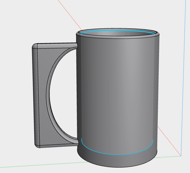cup (DO NOT DRINK OUT OF FOR FEAR OF DRINKING MICROPLASTICS)