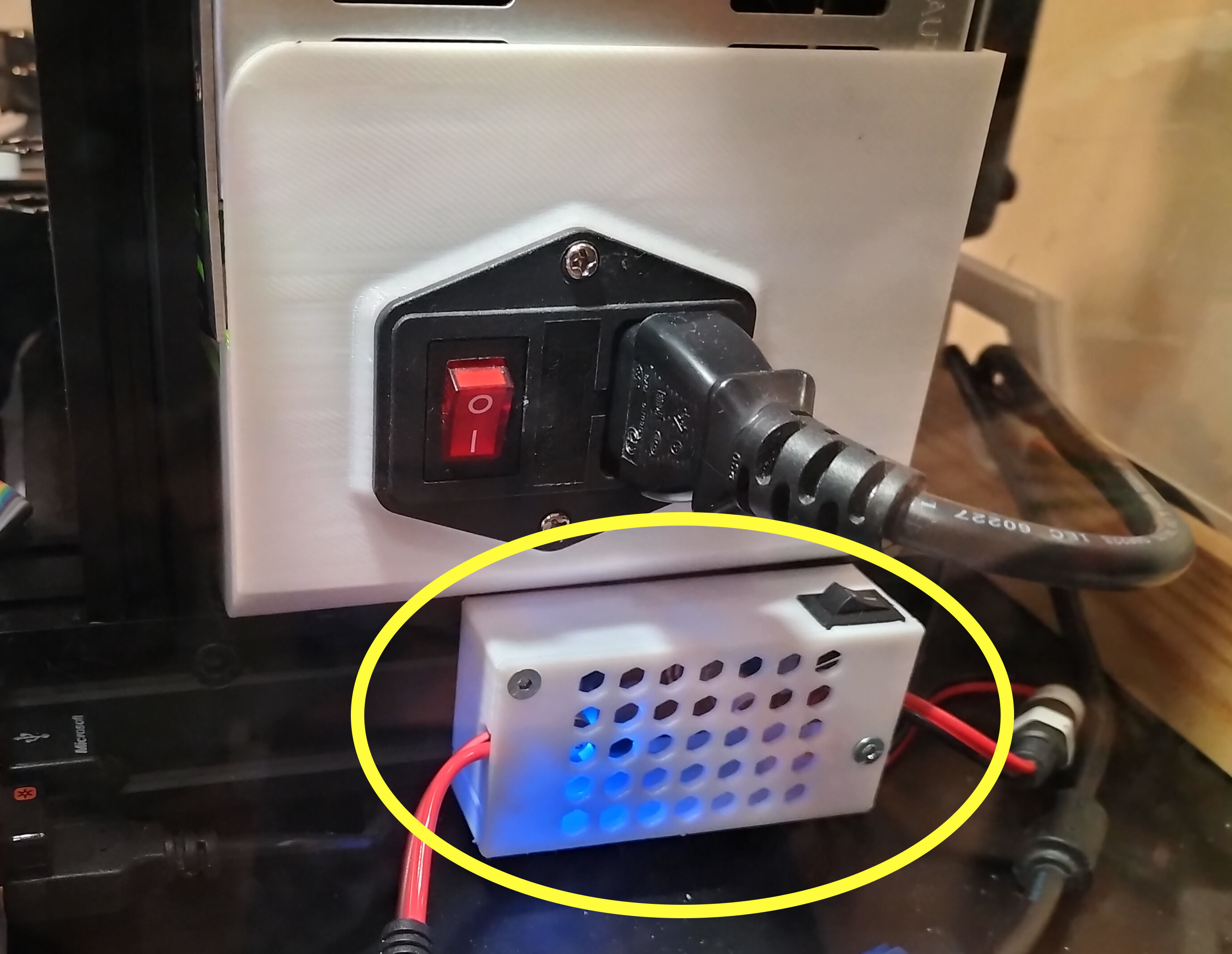 Gehäuse für - / Case for - ARCELI 3-40V to 1.5-35V DC-DC Voltage converter