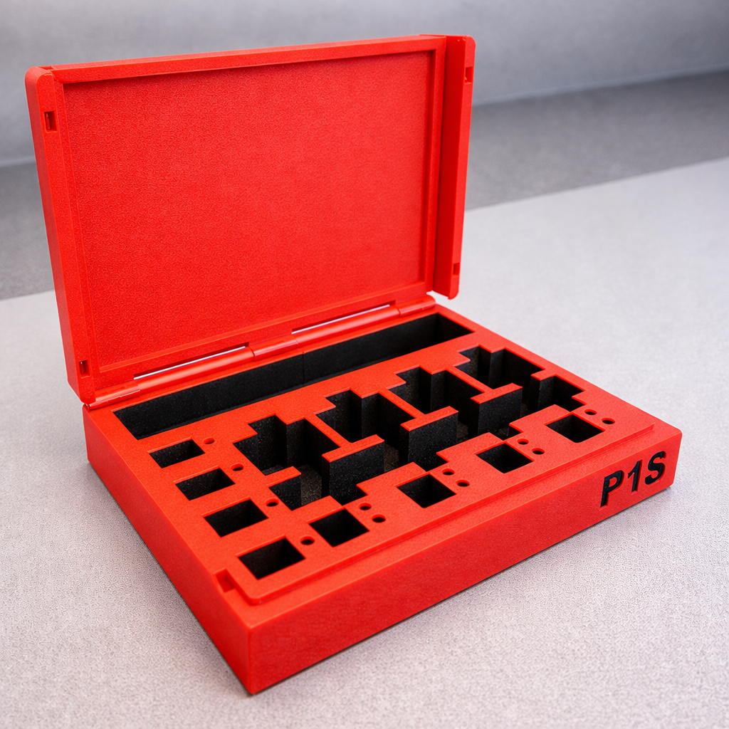 Print-in-Place P1S Hotend Spare Box