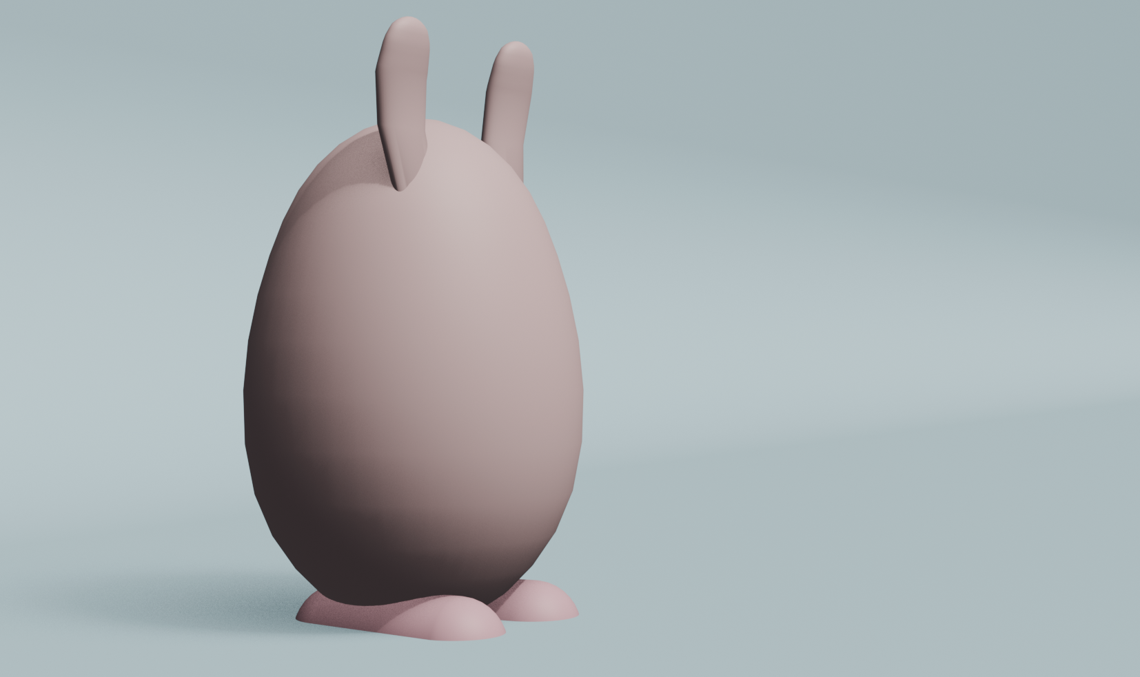 Easter Bunny Egg 3D model