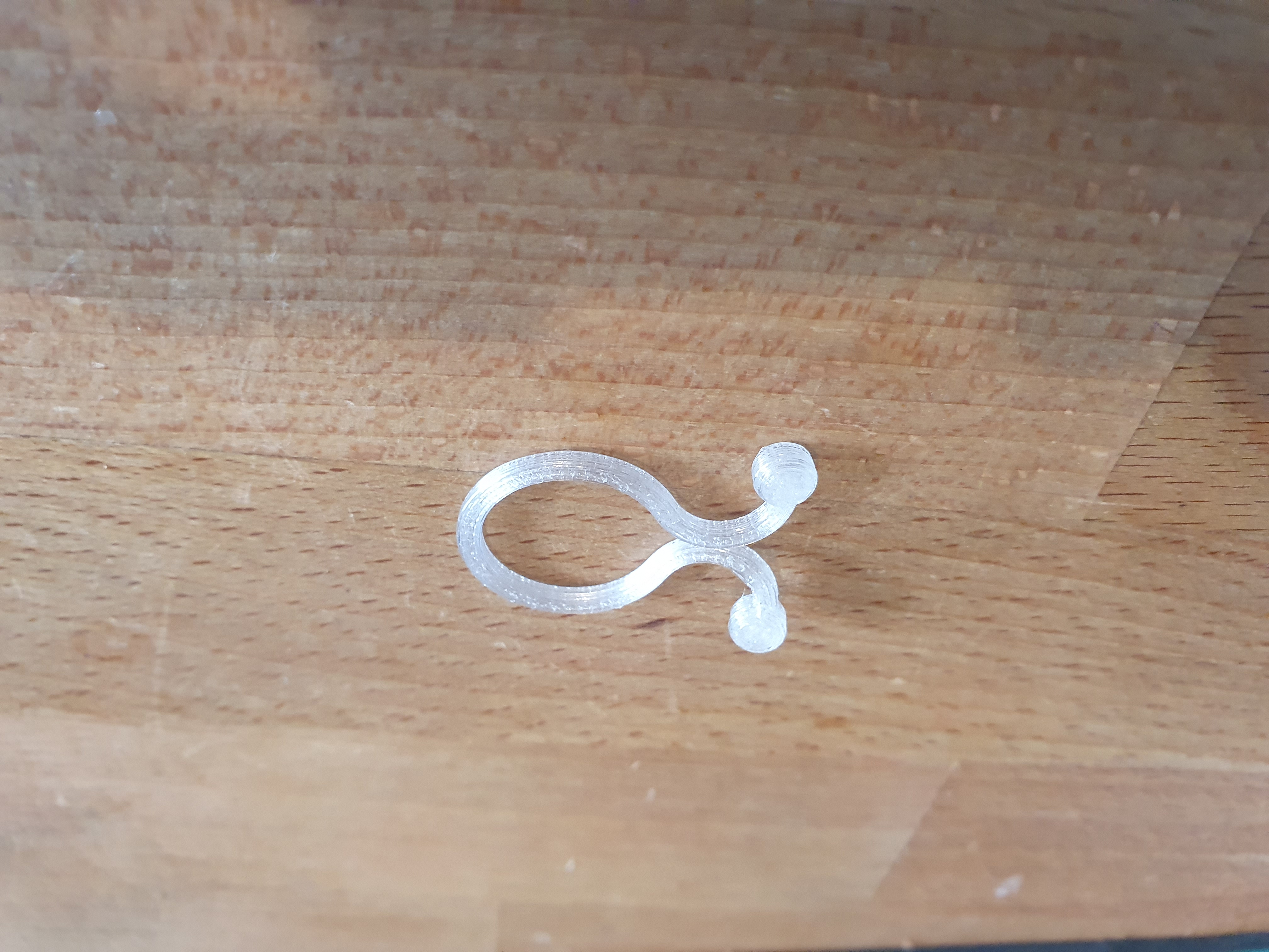 Cable Twist Tie Parametric FreeCad 3D model
