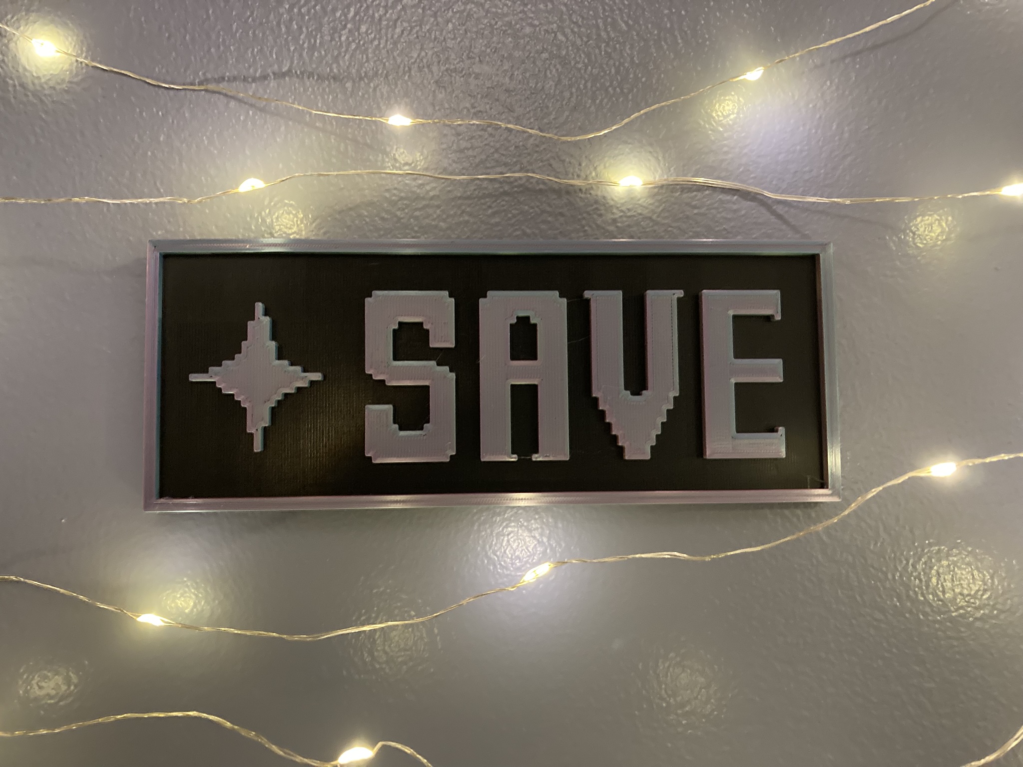 Undertale SAVE Button