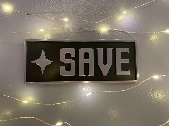 Undertale SAVE Button