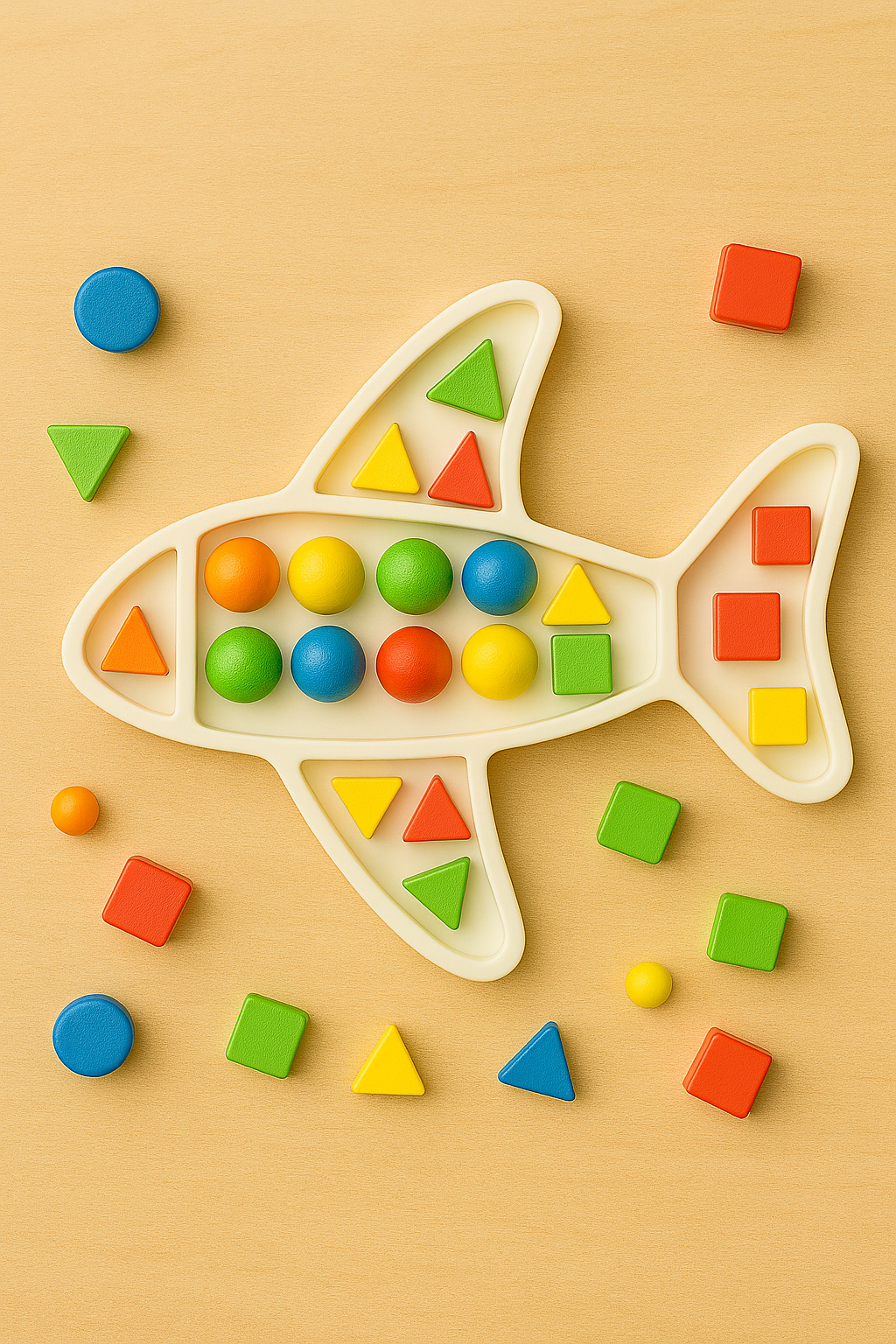 Montessori Sorting Plane