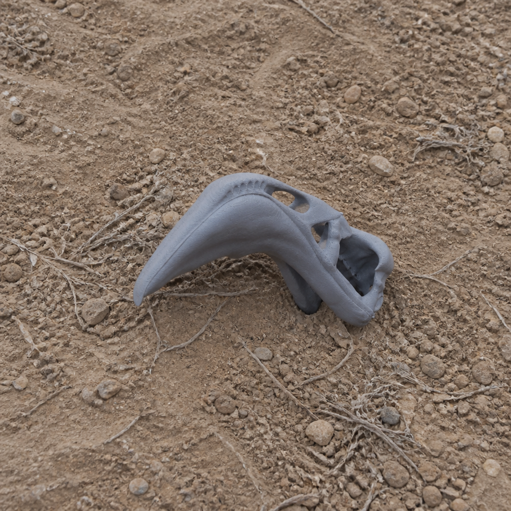 Flamingo Skull