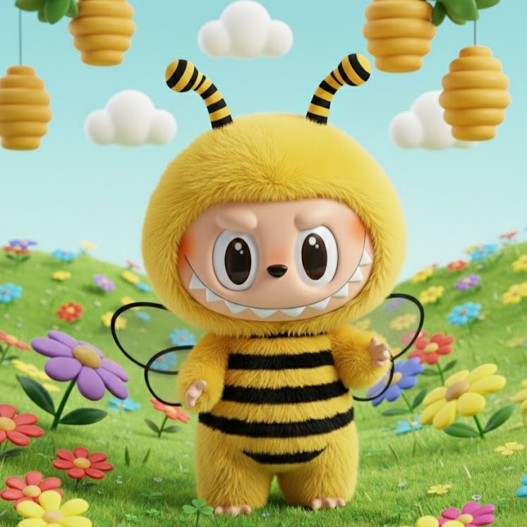 Labubu Bee - Honey Edition