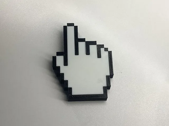8-Bit Pointer Finger Cursor