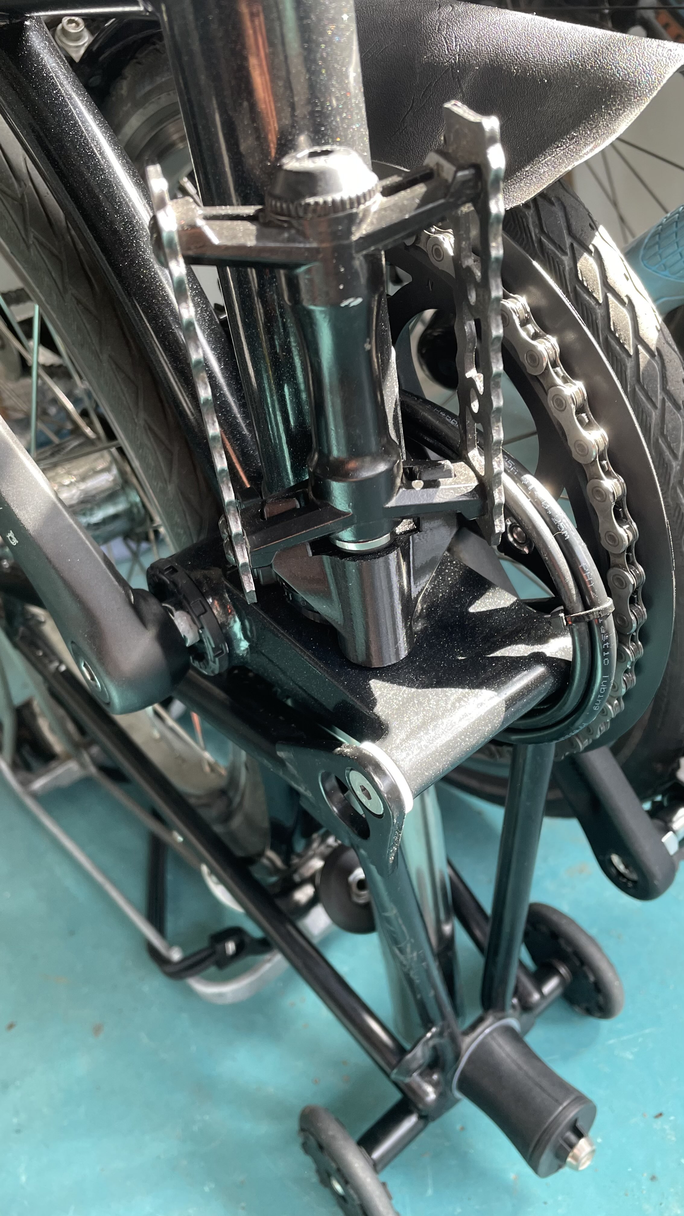 MKS mk II Brompton Pedal holder