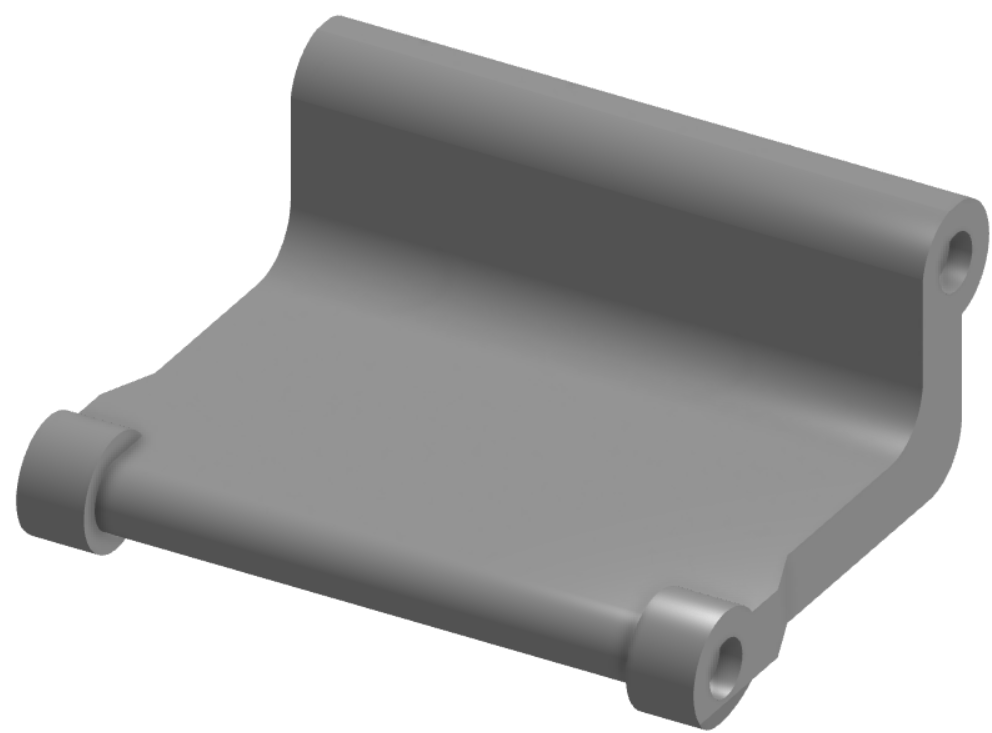 Playmobile door hinge
