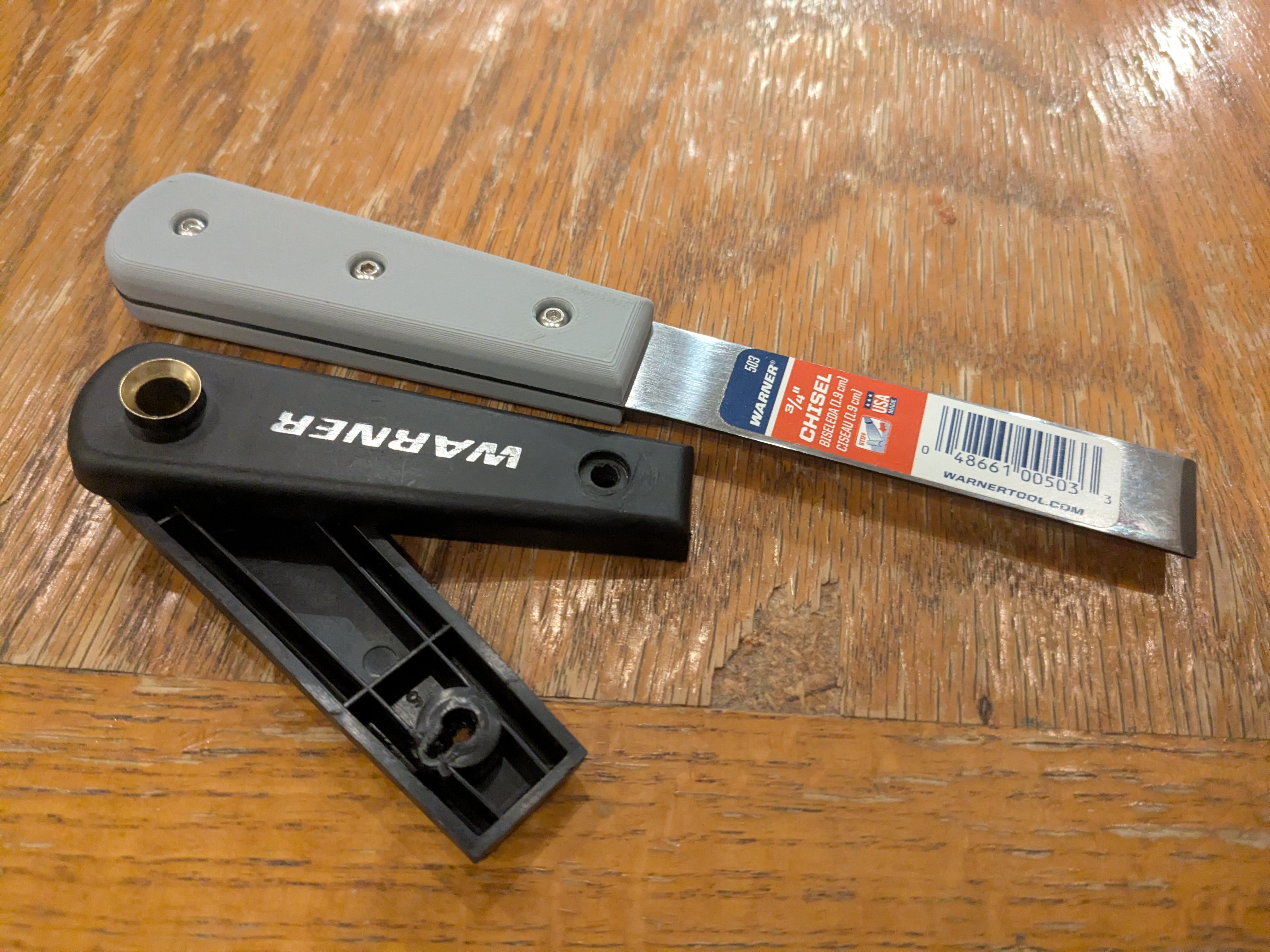 Warner 503 3/4" chisel/putty knife handle