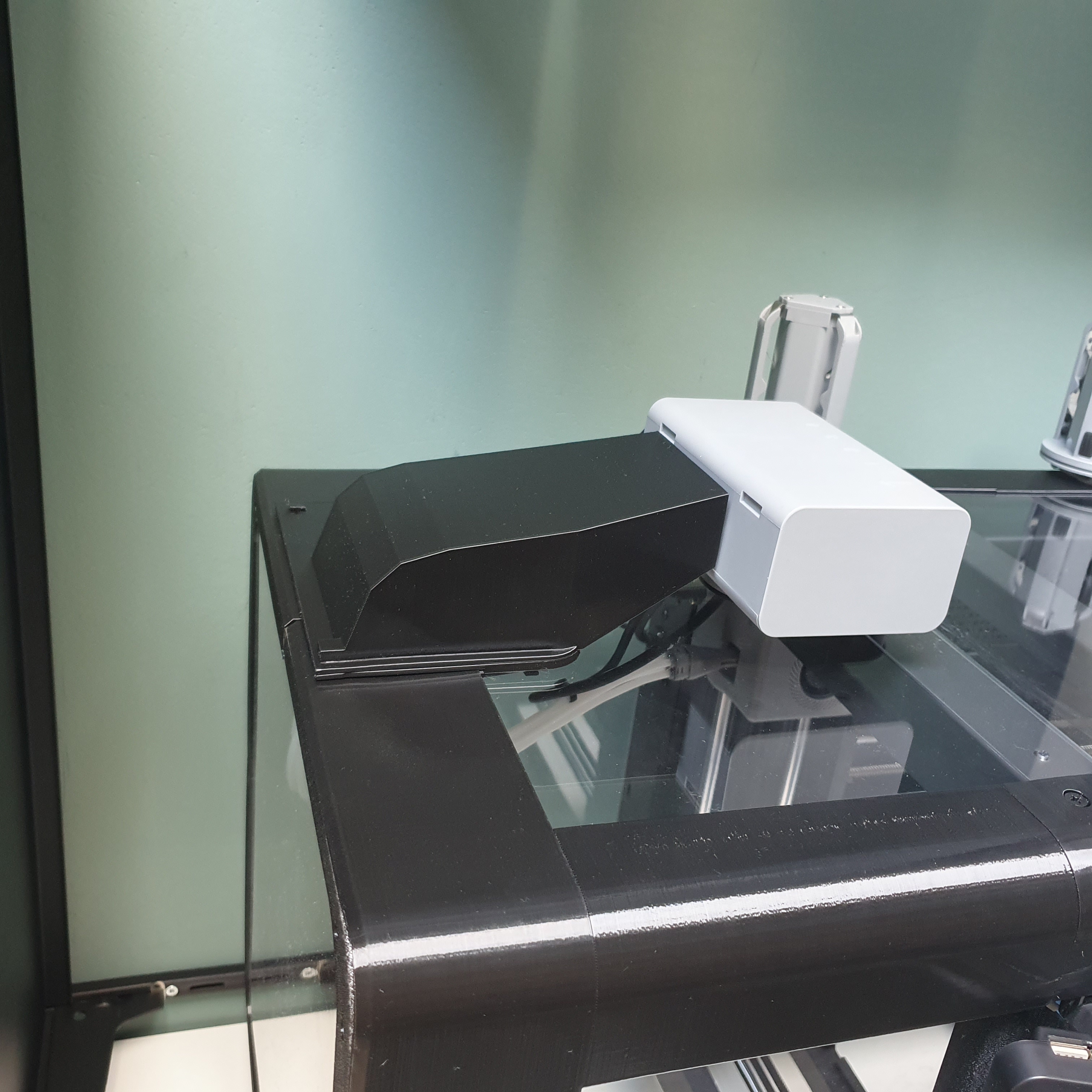 AD5X Enclosure mod - Large enclosed PTFE pass-through