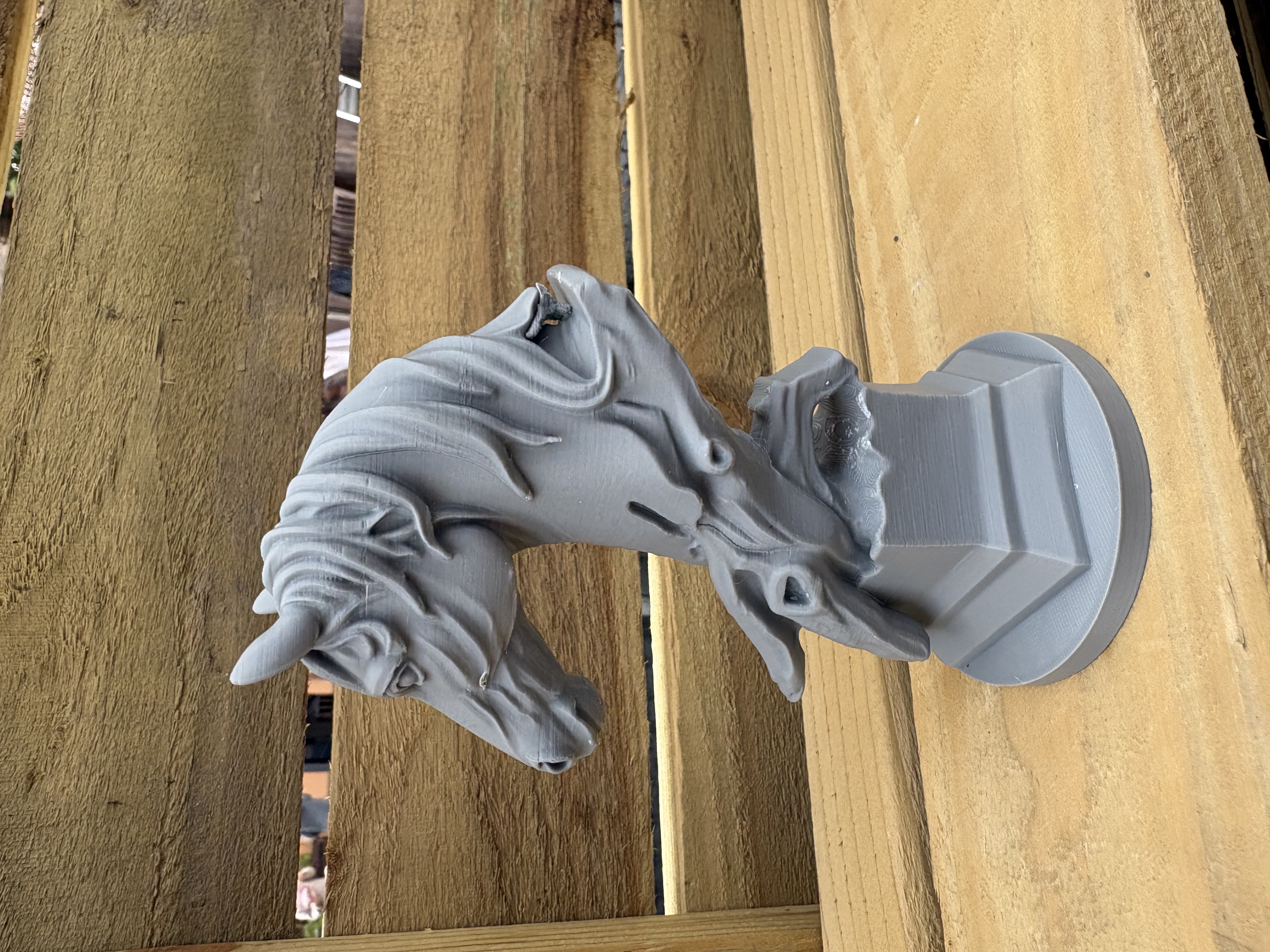 Horse Head Statue