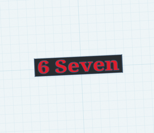 6 Seven Plate