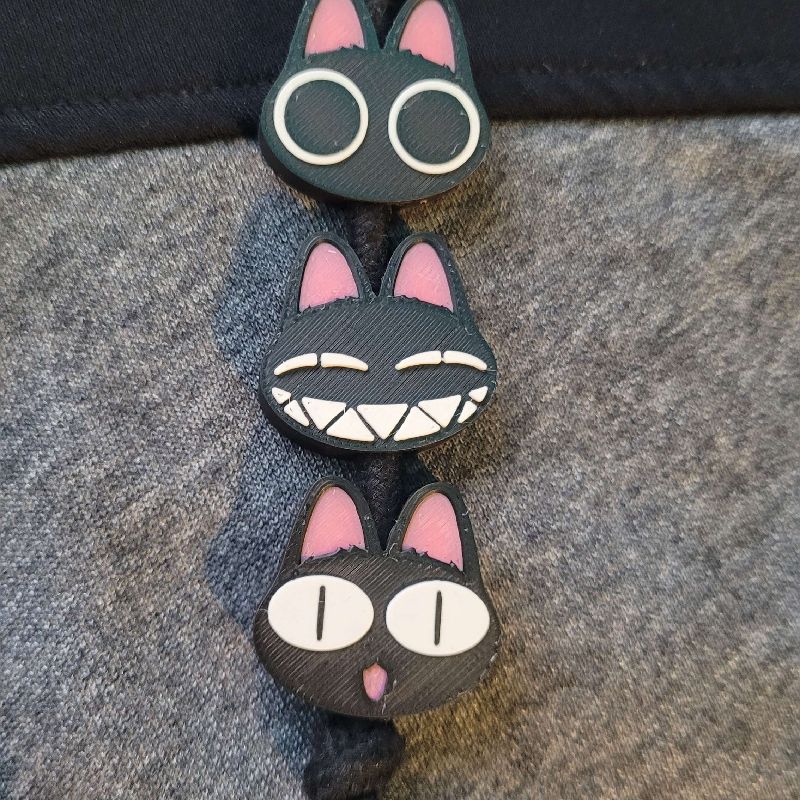 Kuroneko-sama Trigun Beads by HMNightmares | Download free STL