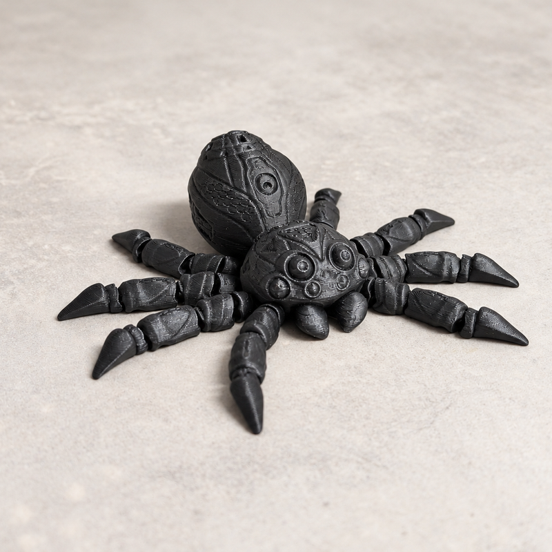 Articulated Mecha Spider, 3D Printed Flexi Toy by theStonefox ...