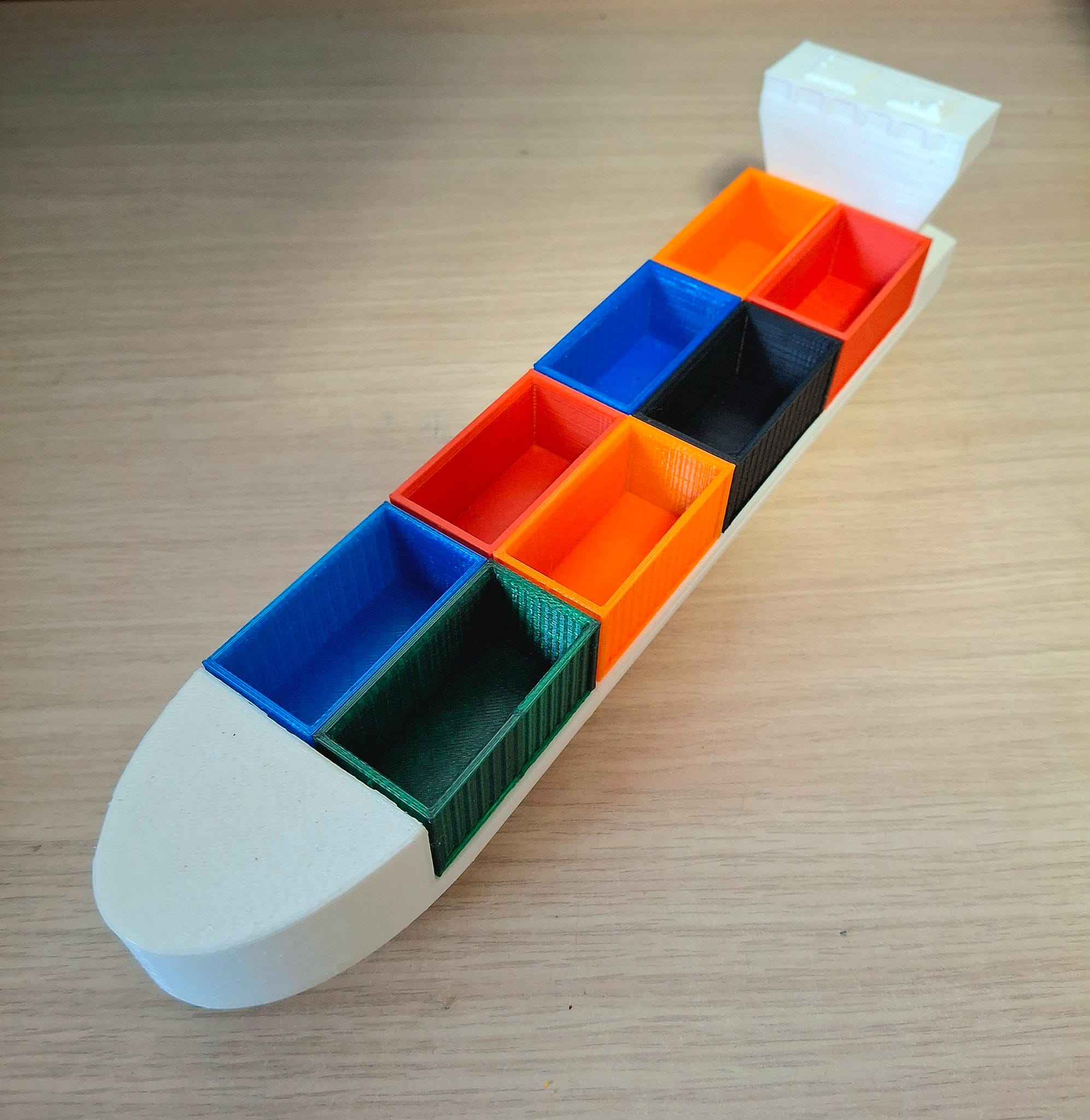 Storage Container Ship