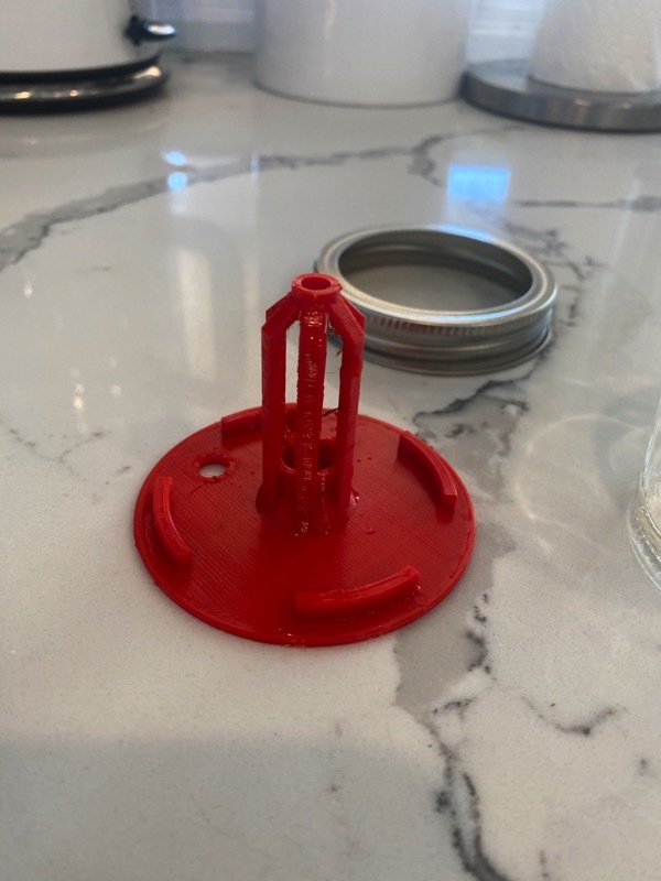 Miniatura 4 do modelo 3D Mason Jar - Insert