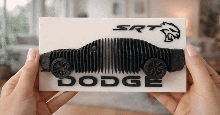 Dodge Hellcat Layered Model — thumbnail 2