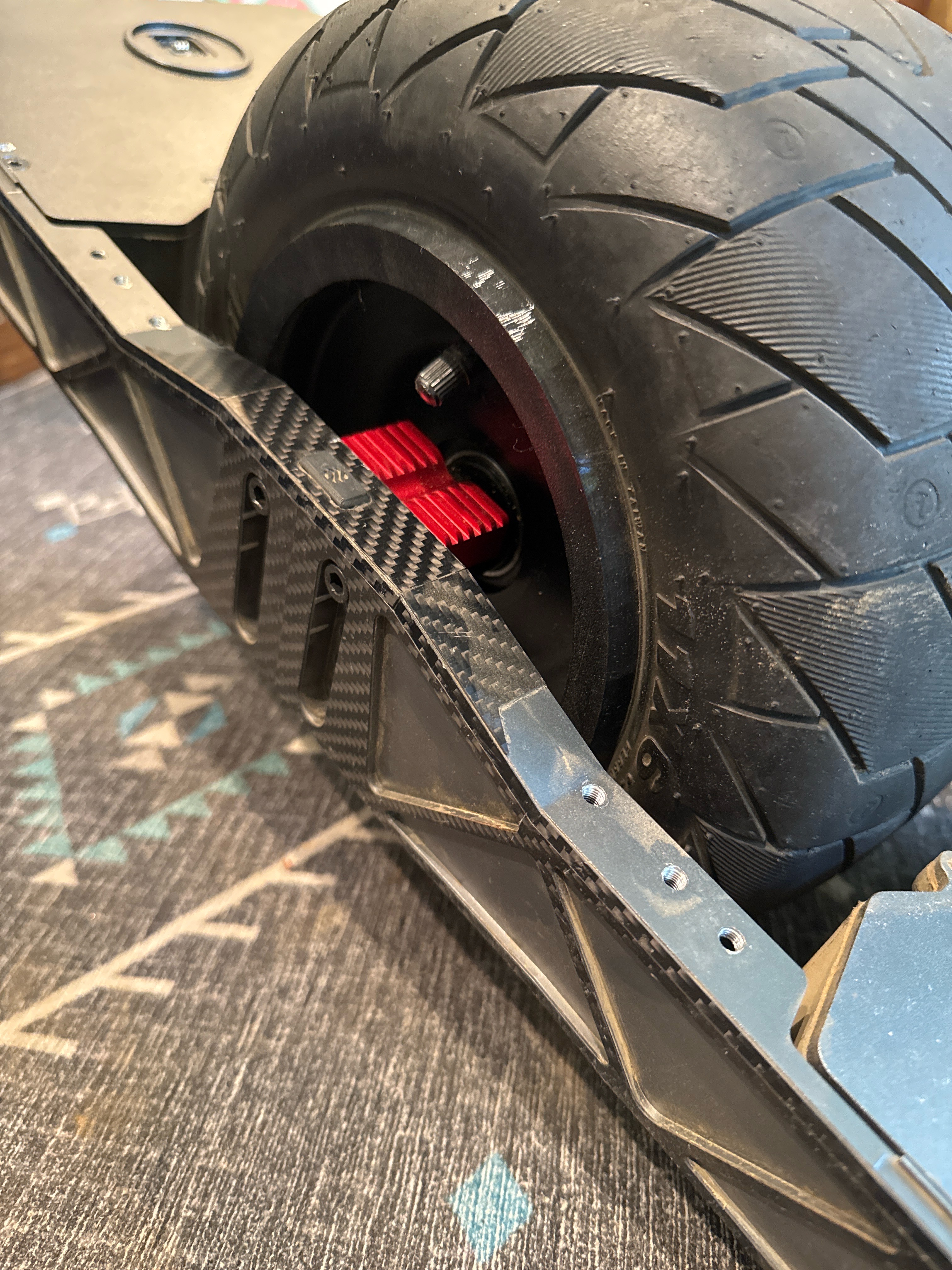 XR Hypercore to Floatwheel hubs - axle blocks for hypercore motor to floatwheel