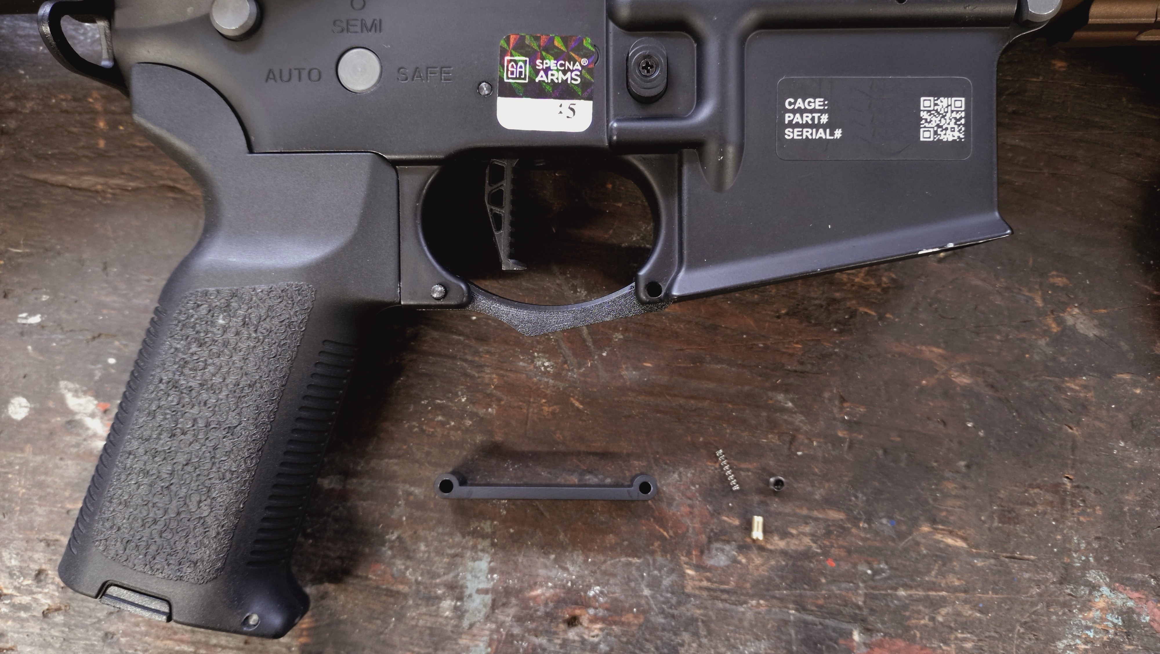 Trigger Guard / LUČÍK SPOUŠTĚ M4 3D model