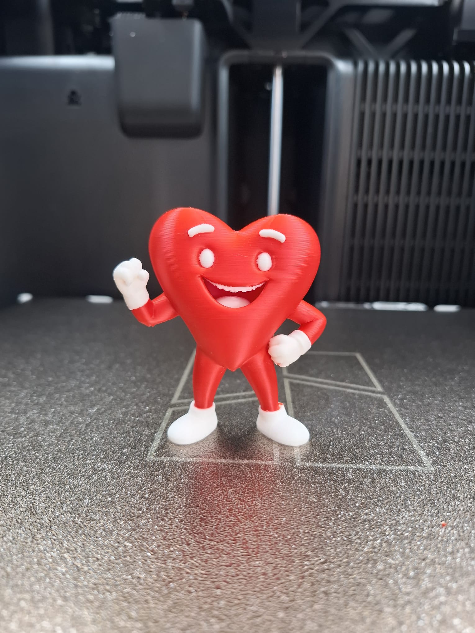 Happy Heart Valentine Figure