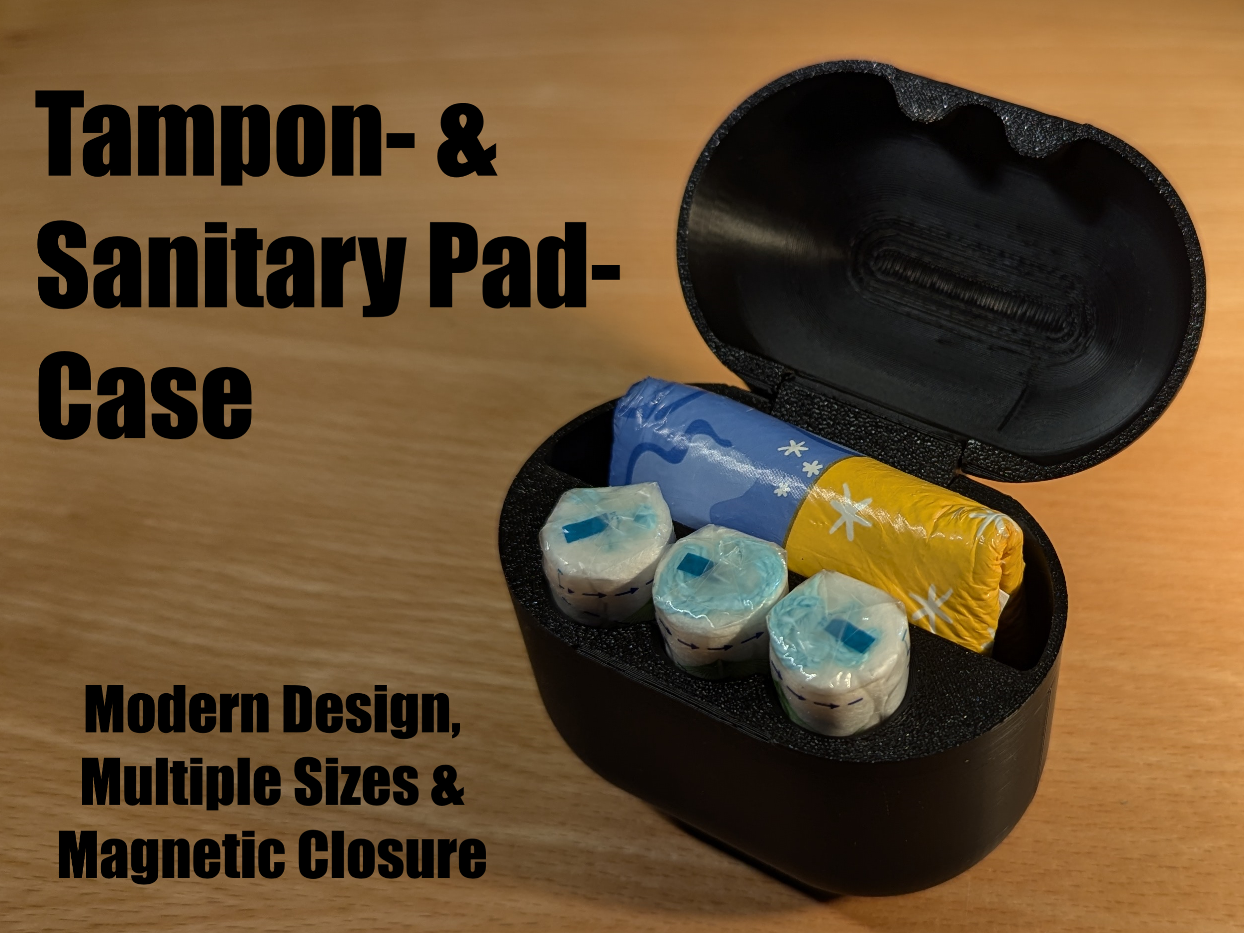Tampon- & Sanitary Pad-Case - Multiple/Mixed Sizes
