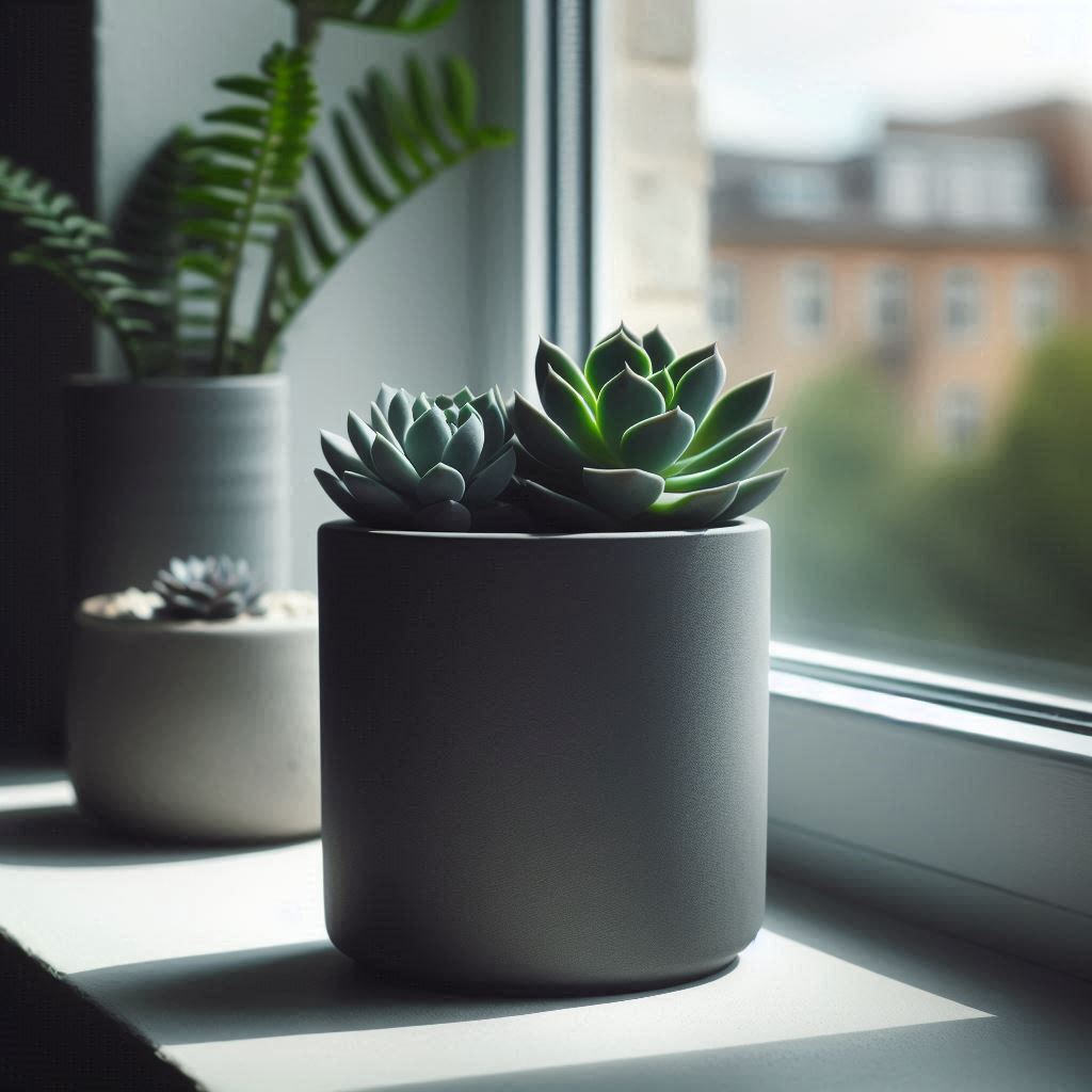 Round Succulent Planter