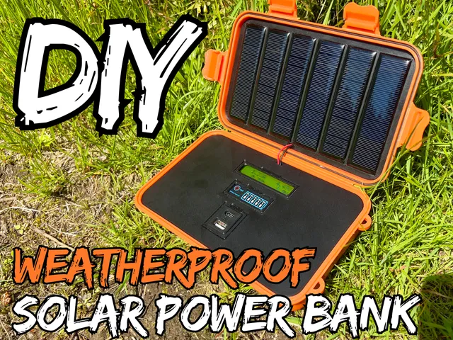 DIY Solar-Powered Emergency USB Charger