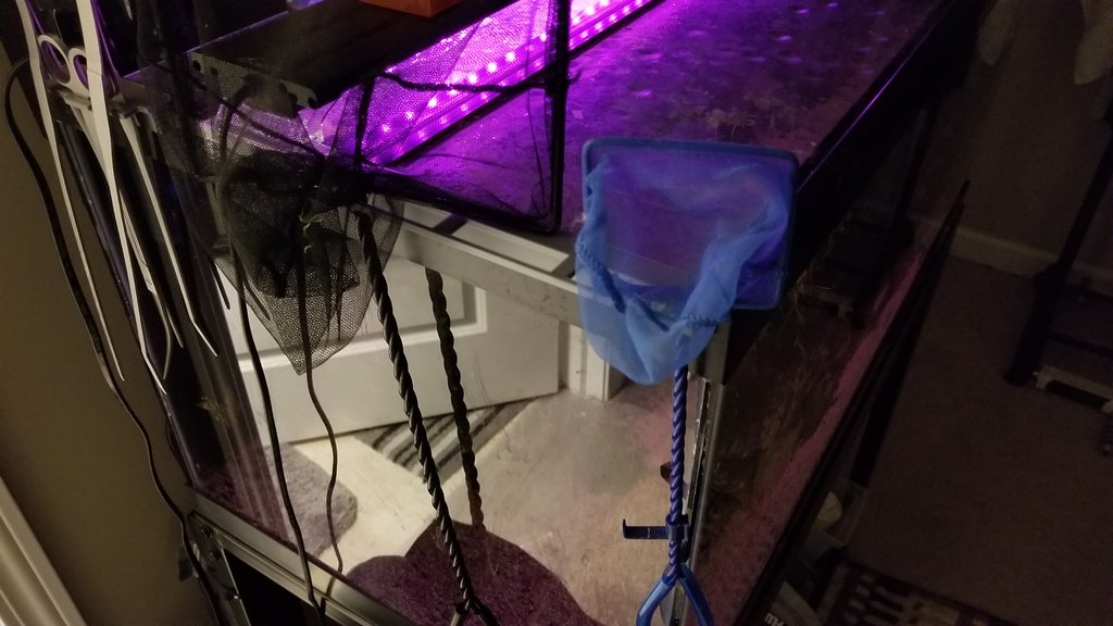 Miniatura 2 do modelo 3D Basic Aquarium Net Holder