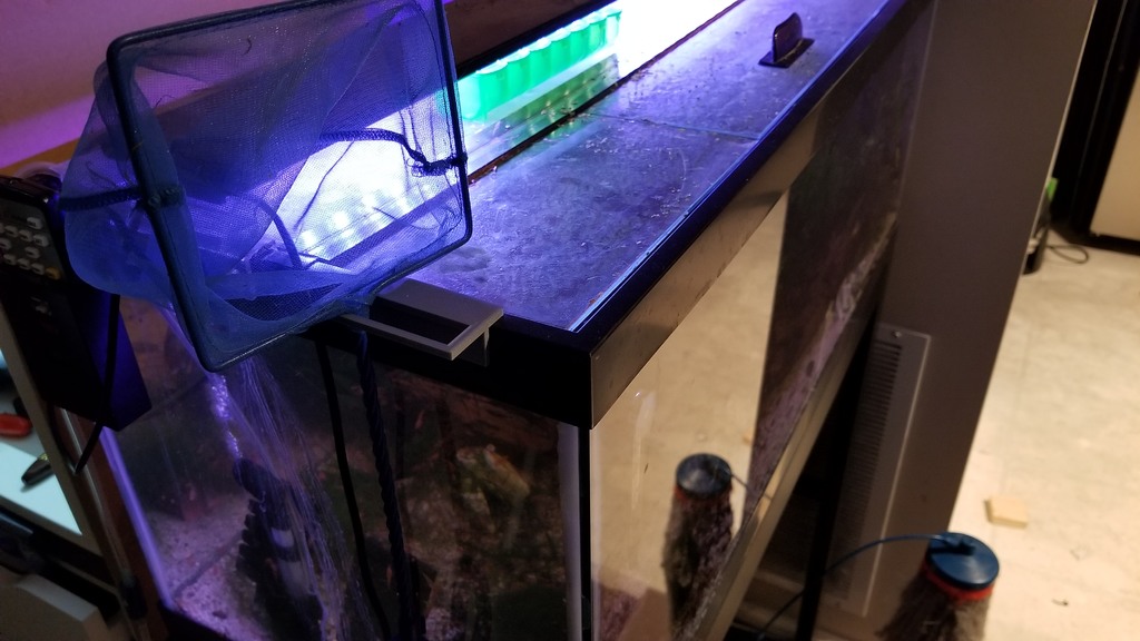 Miniatura 3 do modelo 3D Basic Aquarium Net Holder