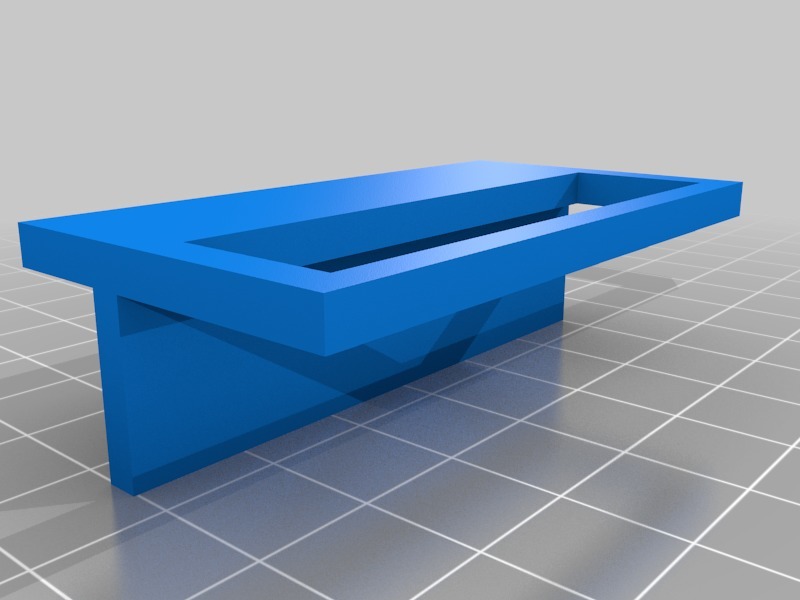 Miniatura 4 do modelo 3D Basic Aquarium Net Holder
