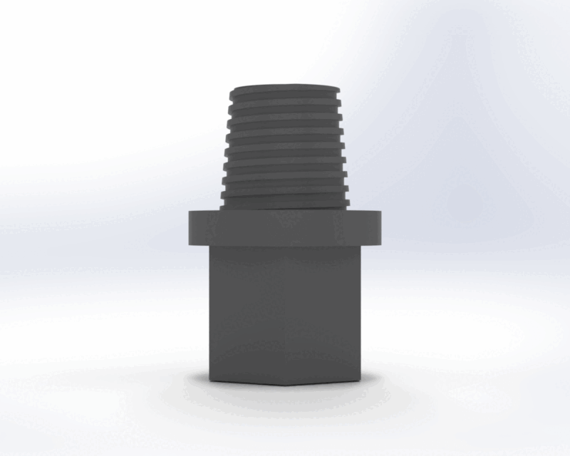 Besenstiel-Adapter für Reinigungszubehör Vikan, US-Gewinde