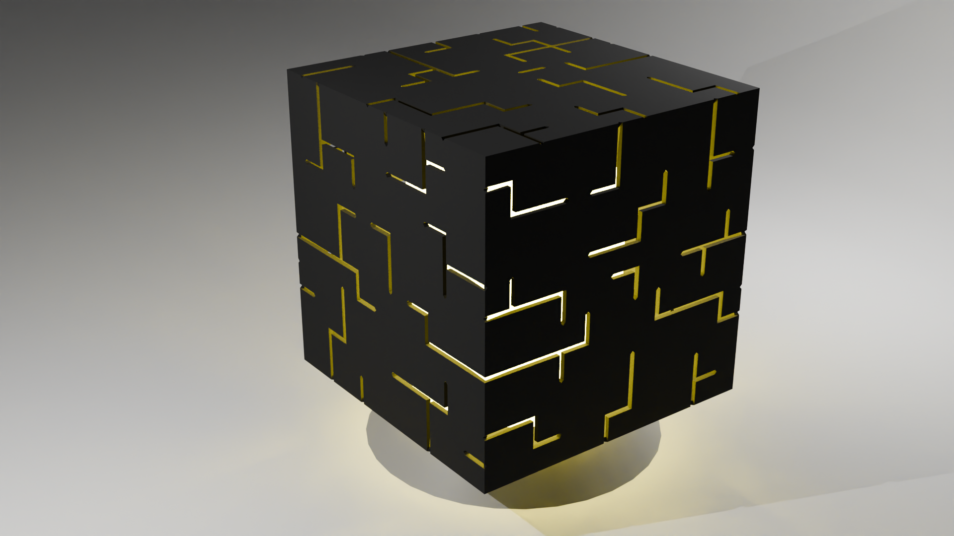 Miniatura 6 do modelo 3D Cube Lamp