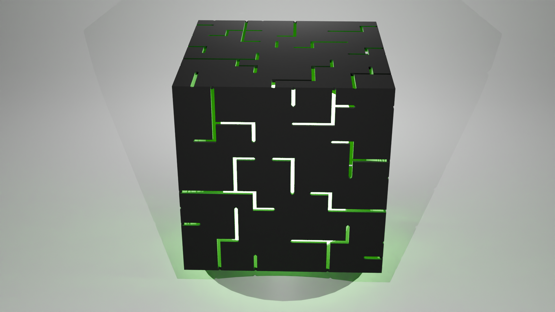 Miniatura 3 do modelo 3D Cube Lamp