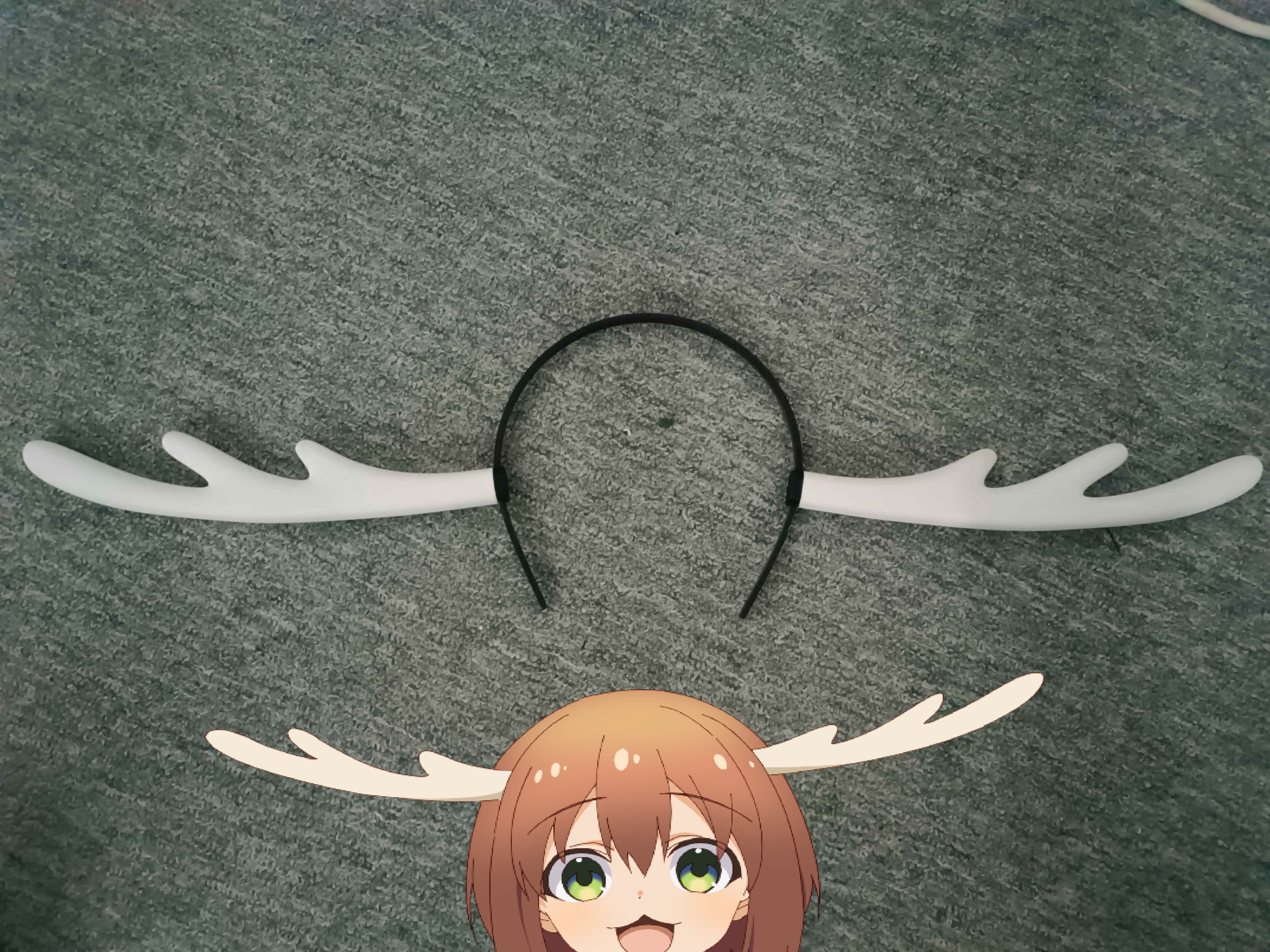 Shikanoko Nokonoko Koshitantan wearable deer antlers