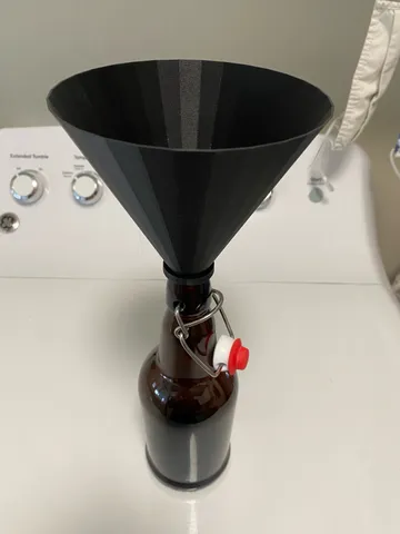 Funnel for Easy Wire swing cap bottles 16oz and 1 liter