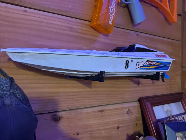 RC Boat Wall Mount