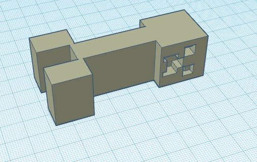 Miniatura 2 do modelo 3D Minecraft creeper