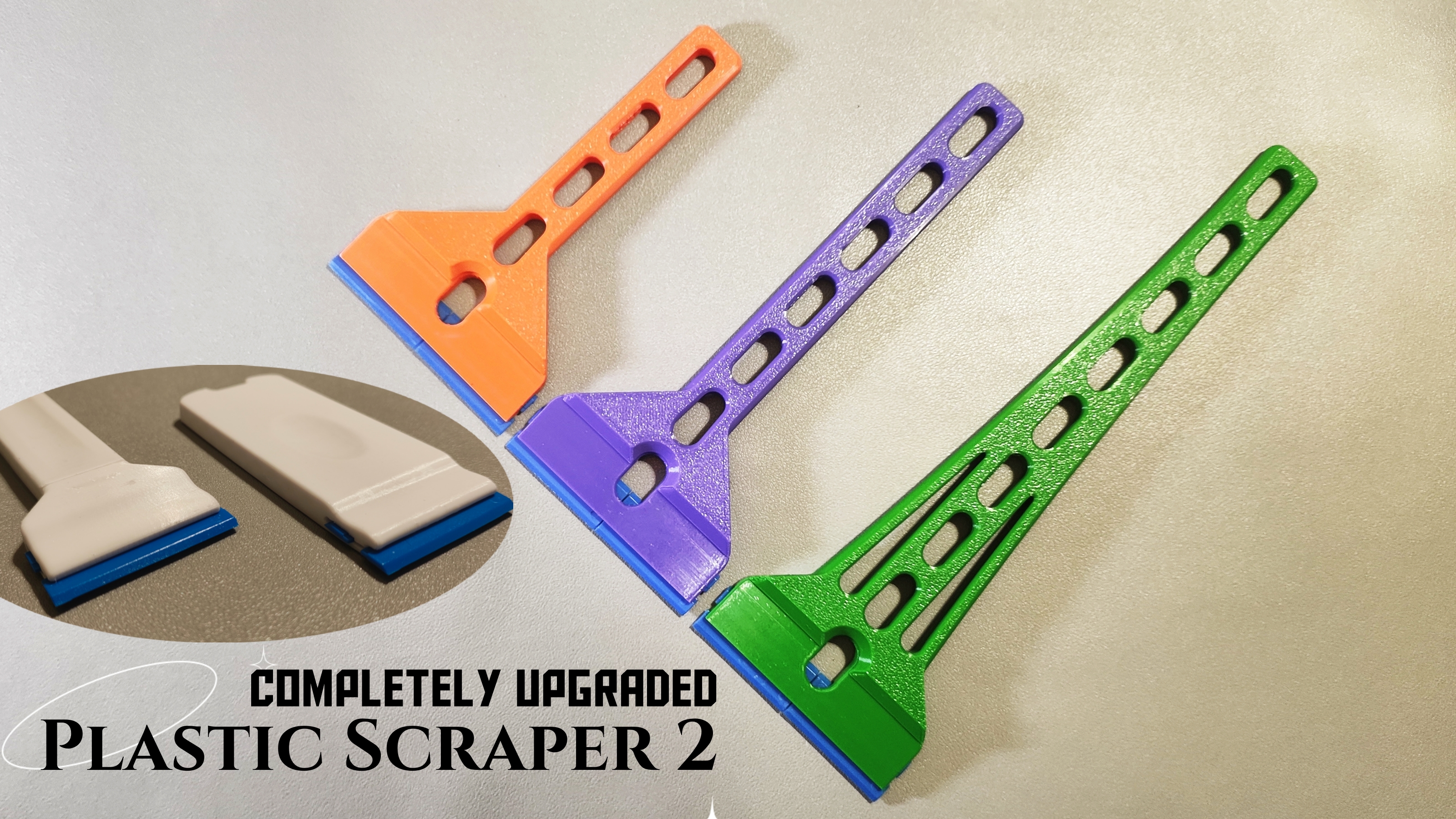 Miniatura 2 do modelo 3D Plastic Scraper 2