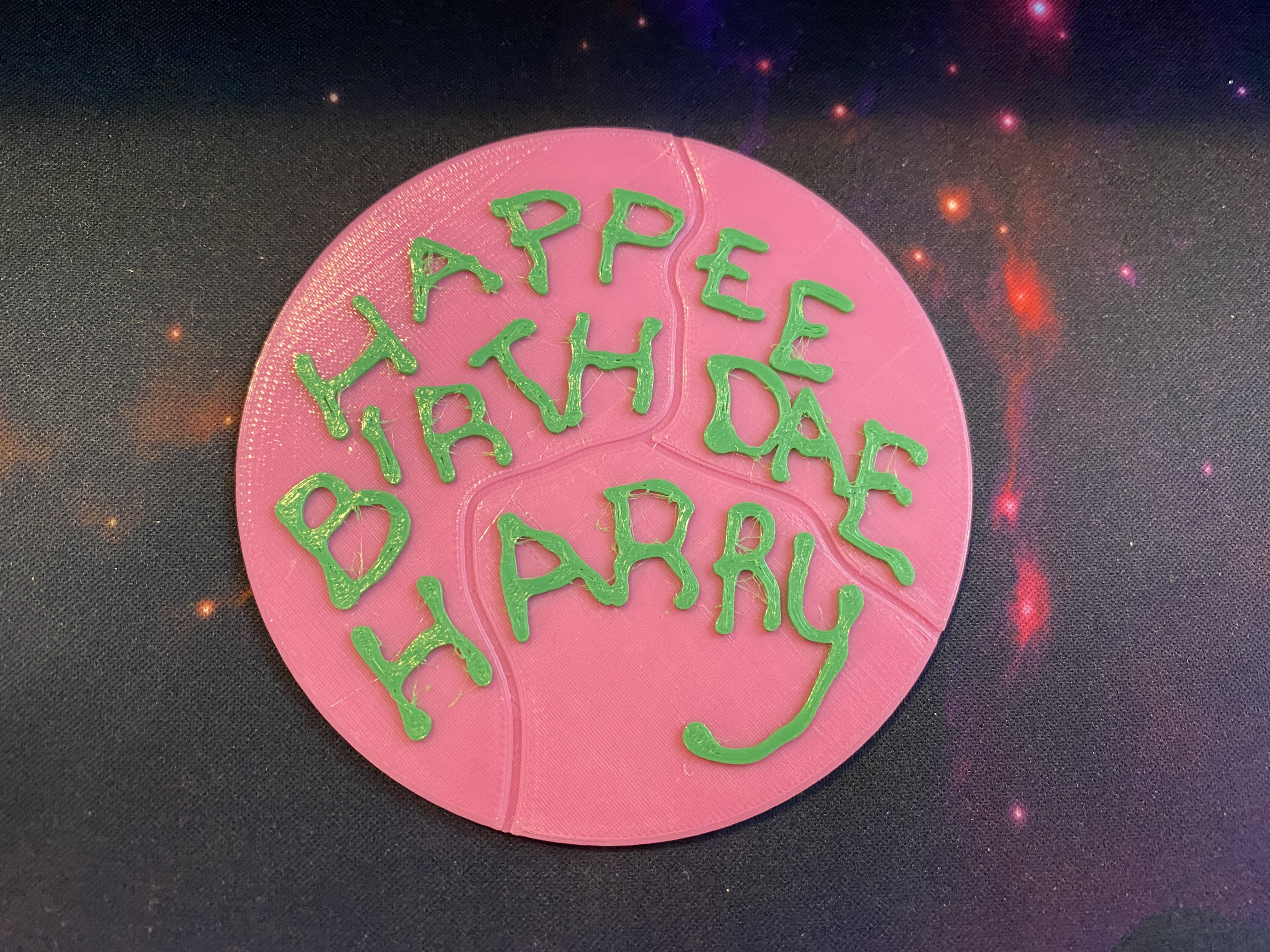 Harry Potter Happee Birthdae Coaster