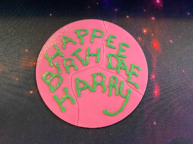 Harry Potter Happee Birthdae Coaster