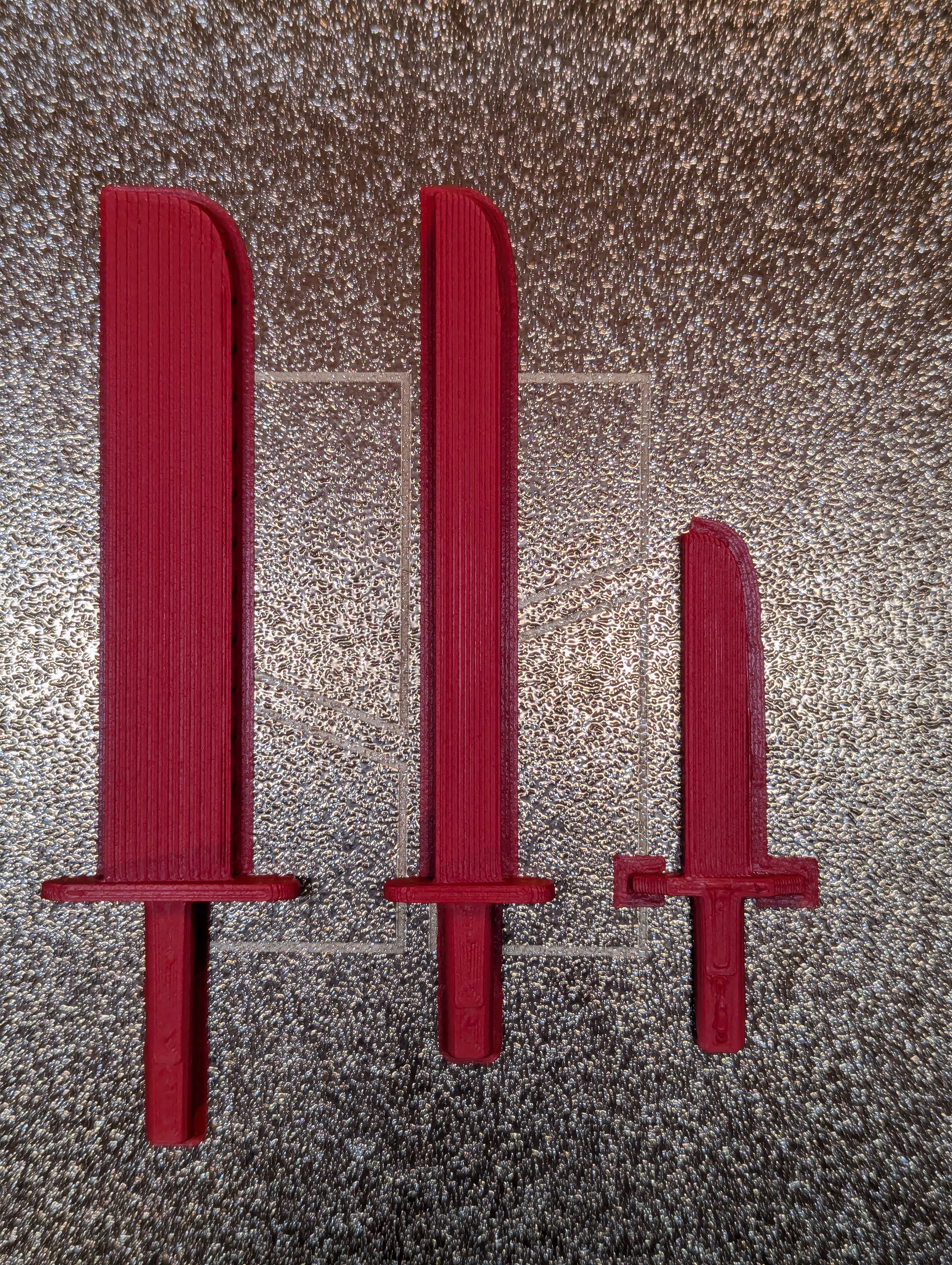 Miniatura 4 do modelo 3D Basic swords/knife collection for Dummy 13