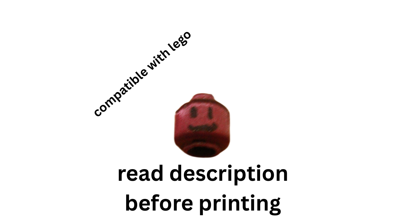 lego minifigure head