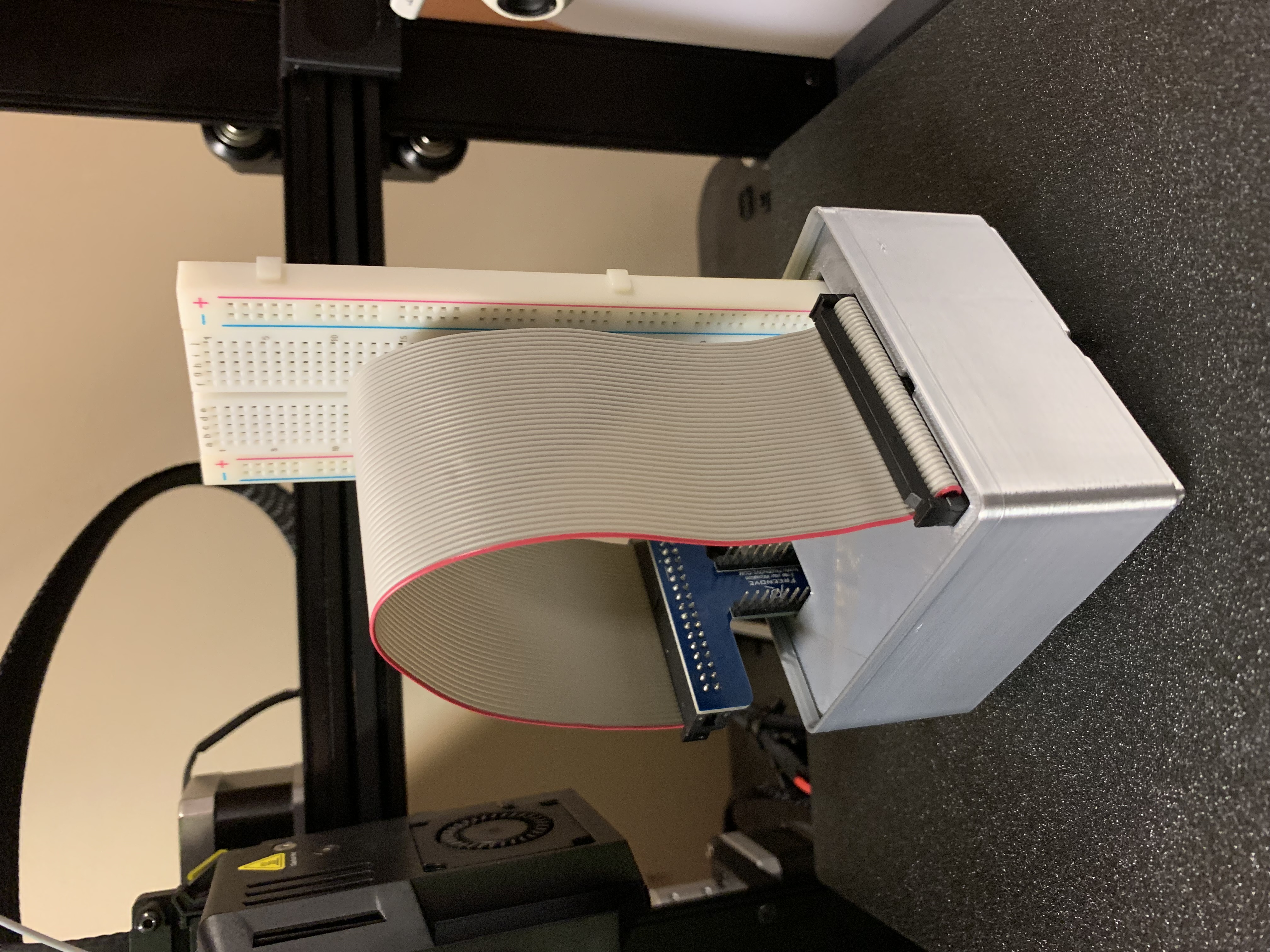Gridfinity Breadboard & Raspberry Pi GPIO Breakout Cable Holder